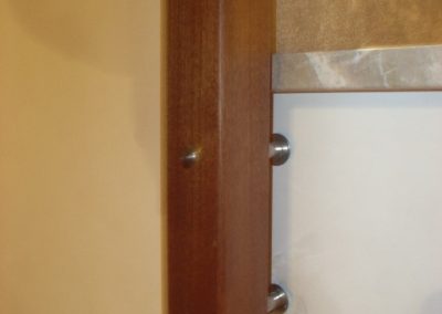 Detalle anclaje barandilla
